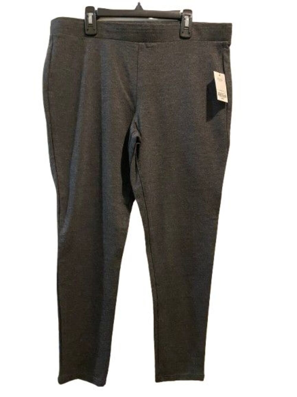 Women's Large Leggings a.n.a. Charcoal Heather 34x26 Yoga Athletic Workout